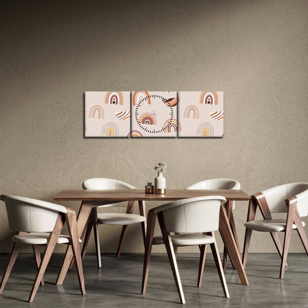 Obraz - Dream creations N⁰1 (s hodinami) (90x30 cm)