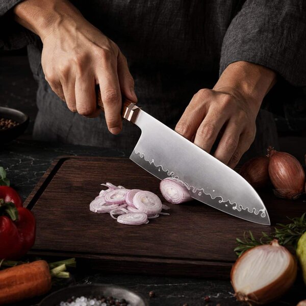 Santoku nůž SaKuRo RYU ZDP-189 18,3 cm