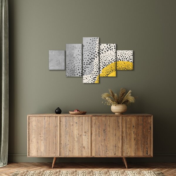Obraz - Abstraktní malba pláže N⁰3 (125x70 cm)