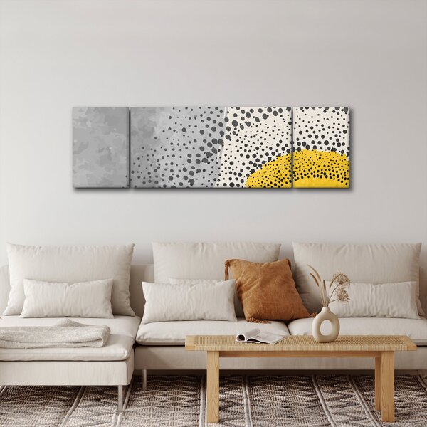 Obraz - Abstraktní malba pláže N⁰3 (170x50 cm)