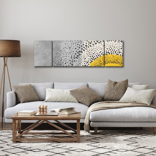 Obraz - Abstraktní malba pláže N⁰3 (170x50 cm)