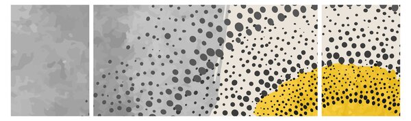 Obraz - Abstraktní malba pláže N⁰3 (170x50 cm)
