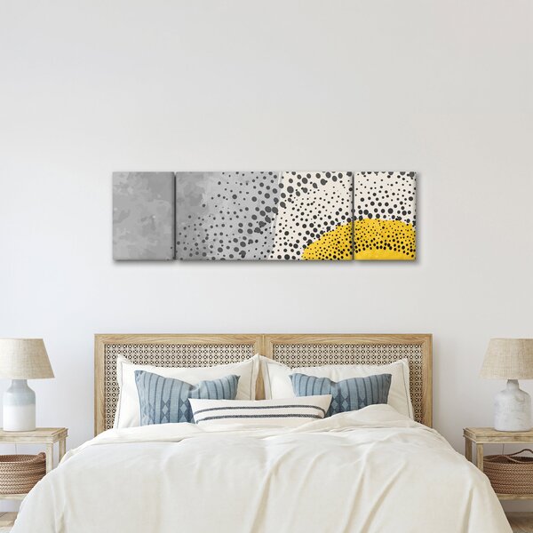 Obraz - Abstraktní malba pláže N⁰3 (170x50 cm)