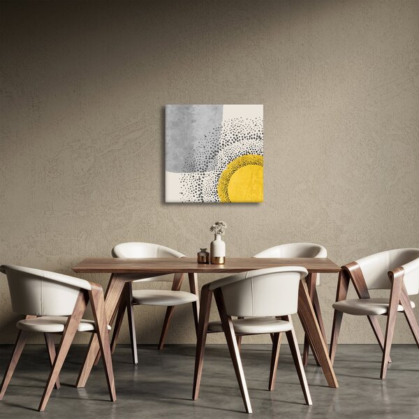 Obraz - Abstraktní malba pláže N⁰3 (30x30 cm)