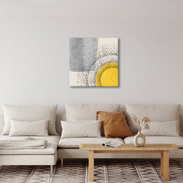 Obraz - Abstraktní malba pláže N⁰3 (30x30 cm)