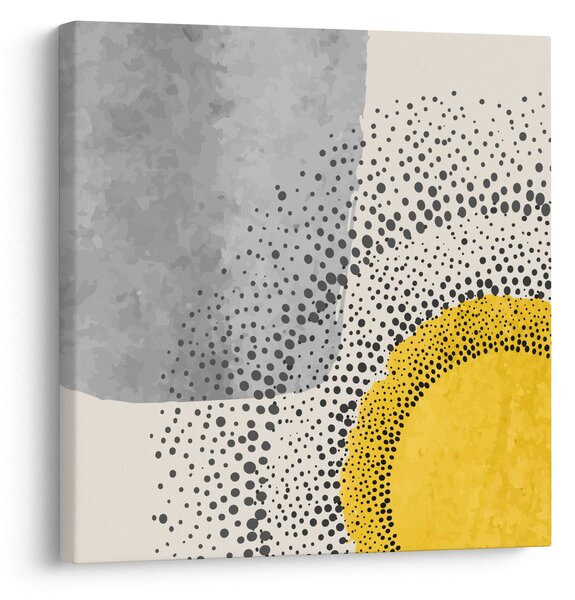 Obraz - Abstraktní malba pláže N⁰3 (30x30 cm)