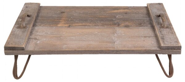 Dřevěný servírovací podnos – 56x38x16 cm