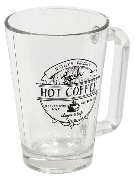 Skleněný hrnek Hot Coffee – 250 ml