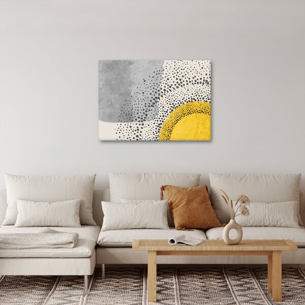 Obraz - Abstraktní malba pláže N⁰3 (70x50 cm)