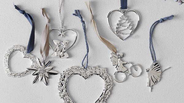 Rosendahl Vánoční ozdoba Winter Flower - Silver RSD156