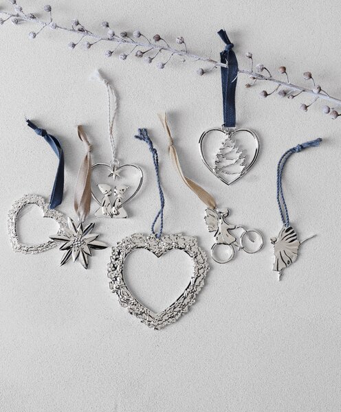 Rosendahl Vánoční ozdoba Winter Flower - Silver RSD156