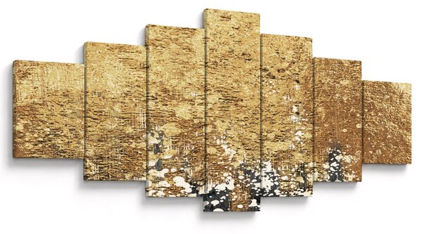 Obraz - Zlatá struktura N⁰3 (210x100 cm)
