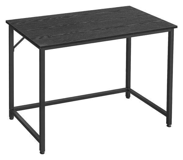 Počítačový stůl, malý kancelářský psací stůl 100 x 50 cm, černý