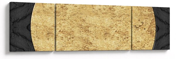 Obraz - Zlatá struktura N⁰2 (170x50 cm)