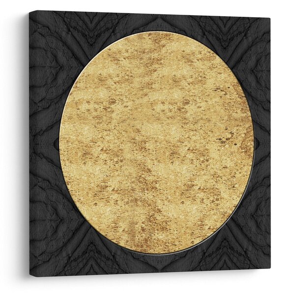 Obraz - Zlatá struktura N⁰2 (30x30 cm)