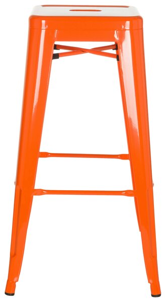 BAROVÁ ŽIDLE, oranžová MID.YOU - Barové židle, Online Only