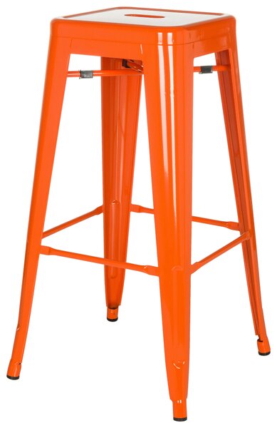 BAROVÁ ŽIDLE, oranžová MID.YOU - Barové židle, Online Only