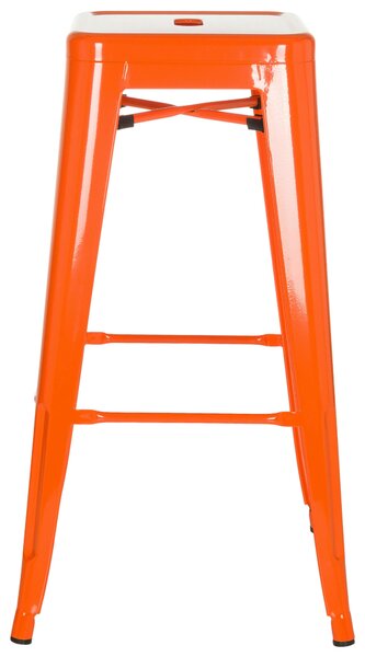 BAROVÁ ŽIDLE, oranžová MID.YOU - Barové židle, Online Only