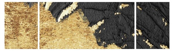 Obraz - Zlatá struktura N⁰1 (170x50 cm)