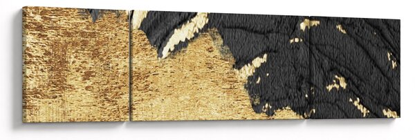 Obraz - Zlatá struktura N⁰1 (170x50 cm)
