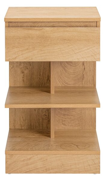 Sobuy Fbt49-N Odkládací Stolek Noční Stolek Přírodní 39X65X39Cm