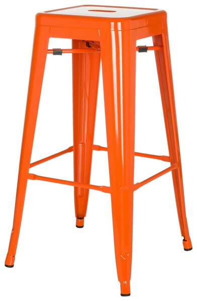 BAROVÁ ŽIDLE, oranžová MID.YOU - Barové židle, Online Only