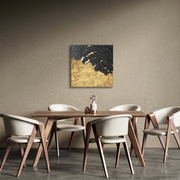 Obraz - Zlatá struktura N⁰1 (30x30 cm)