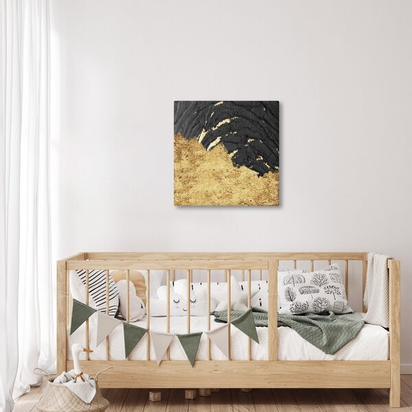 Obraz - Zlatá struktura N⁰1 (30x30 cm)