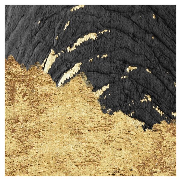 Obraz - Zlatá struktura N⁰1 (30x30 cm)