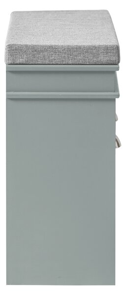 Sobuy Fsr64-Hg Sedák Lavice S Podsedákem Lavice Na Boty Světle Šedá 104X51X24Cm