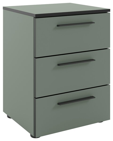 NOČNÍ STOLEK, rákosová zelená, 45/61,4/40 cm, Online Only