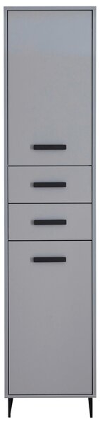 VYSOKÁ SKŘÍŇ, šedá, 41/185/38 cm home24 - Koupelnové skříňky vysoké, Online Only