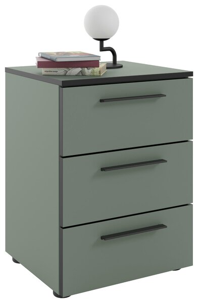 NOČNÍ STOLEK, rákosová zelená, 45/61,4/40 cm, Online Only