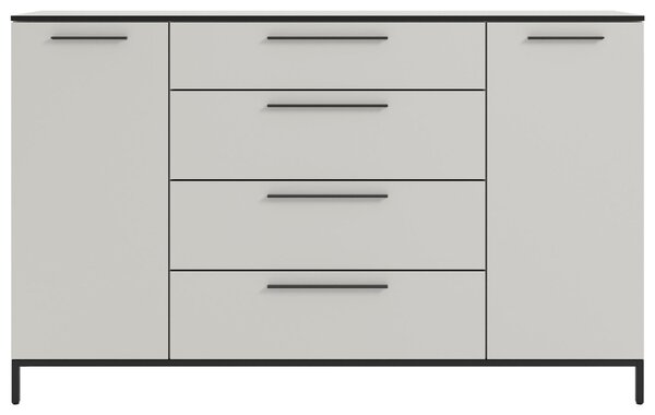 ŠIROKÁ KOMODA, bílá, 180/111/40 cm - Online Only komody, Online Only