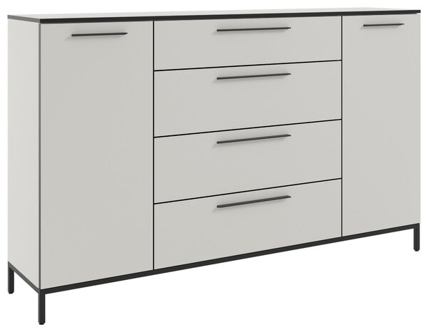 ŠIROKÁ KOMODA, bílá, 180/111/40 cm - Online Only komody, Online Only