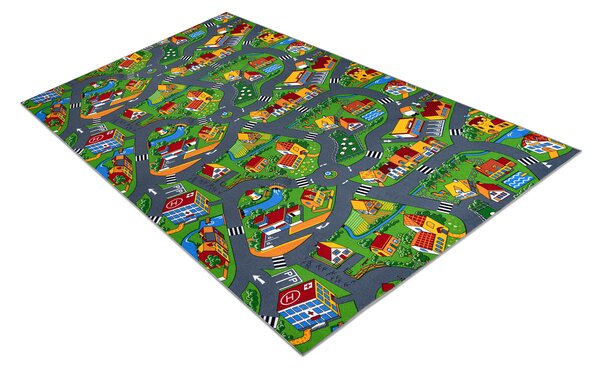 AW Dětský koberec Little village uličky Rozměr: 300x350 cm