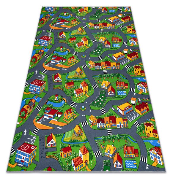 AW Dětský koberec Little village uličky Rozměr: 300x350 cm