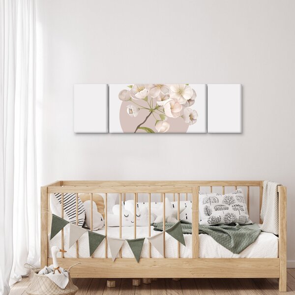Obraz - Bloom with grace N⁰2 (170x50 cm)