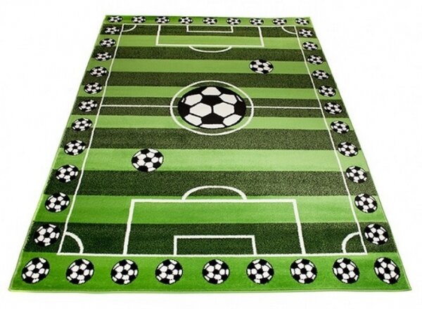 Kusový koberec dětský J0140 - Fotbal - 160x220 cm