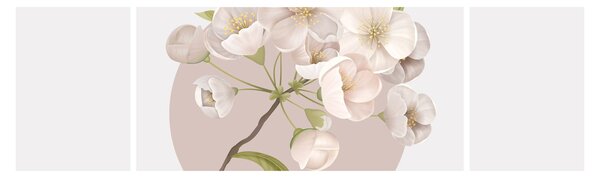 Obraz - Bloom with grace N⁰2 (170x50 cm)