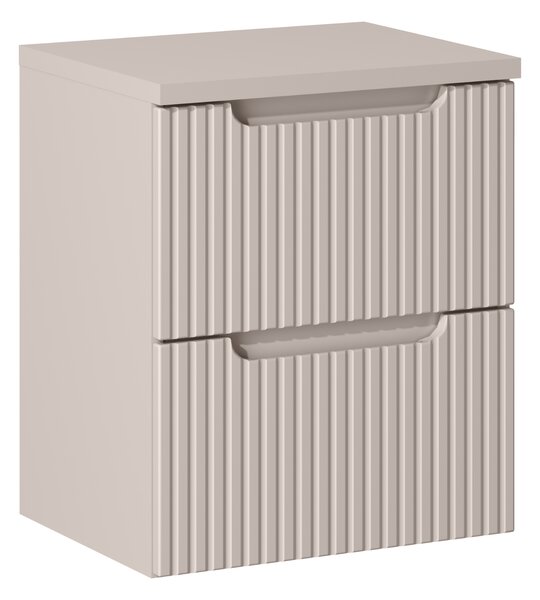 Comad Koupelnová skříňka pod deskové umyvadlo set Nova Cashmere II. 50 kašmír