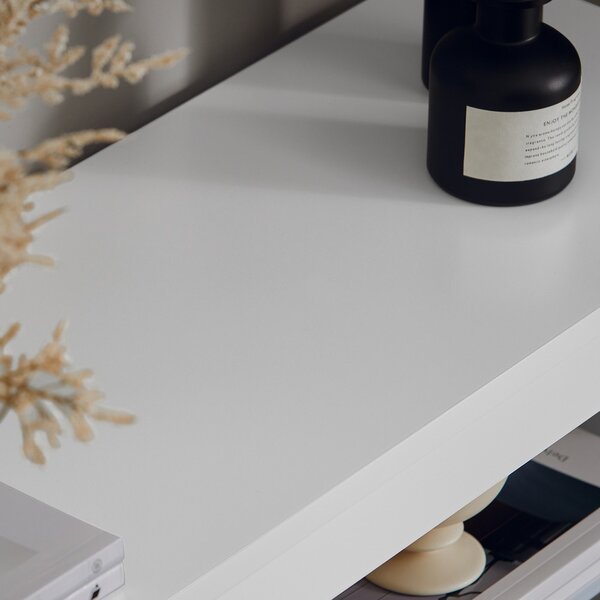 Sobuy Fsr152-W Sklápěč Bot Botník Se 2 Klapkami Bílá 80X108X25Cm