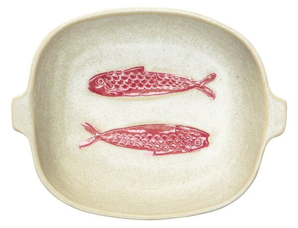 Keramická zapékací mísa Red Fish