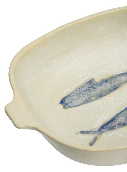 Keramická zapékací mísa Blue Fish