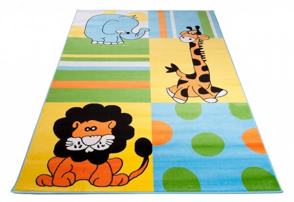 Kusový koberec dětský J0410 - ZOO 2 - 120x170 cm
