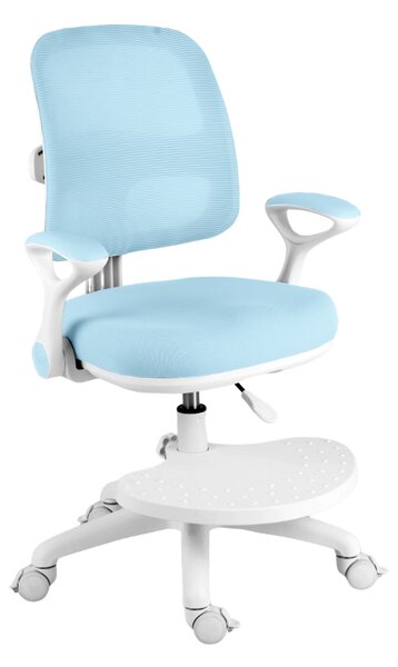 Dětská rostoucí židle Neoseat JUNI 020 — látka, pratelný potah, modrá