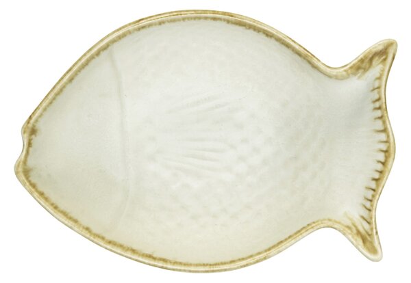 Kameninová mistička Fish Off White