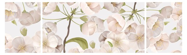 Obraz - Bloom with grace N⁰1 (170x50 cm)