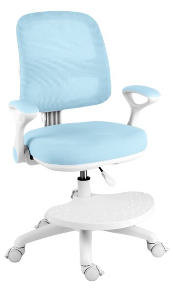Dětská rostoucí židle Neoseat JUNI 020 — látka, pratelný potah, modrá
