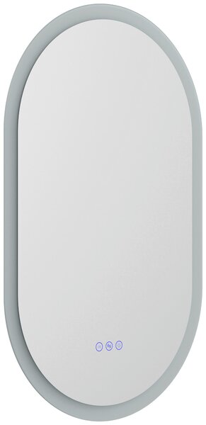 KOUPELNOVÉ ZRCADLO, 50/80/3,2 cm MID.YOU - Koupelnové série, Online Only